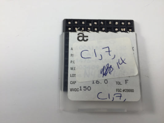 ATC 100A160FP 16FP 150X Porcelin RF Capacitor pac of 2