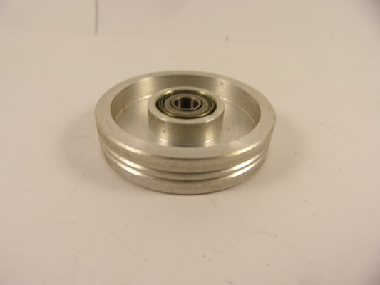 Fostex E-2 1/4 inch silver aluminum guide roller
