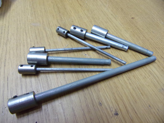 Extension shafts for Ferrograph RTS and others